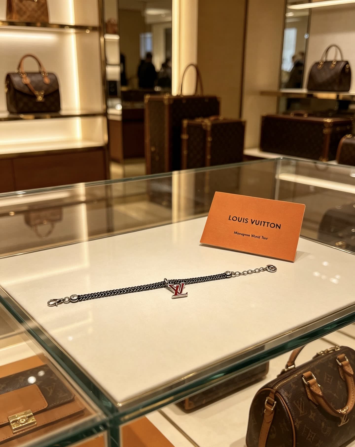 Louis Vuitton LV Logo Bracelet
